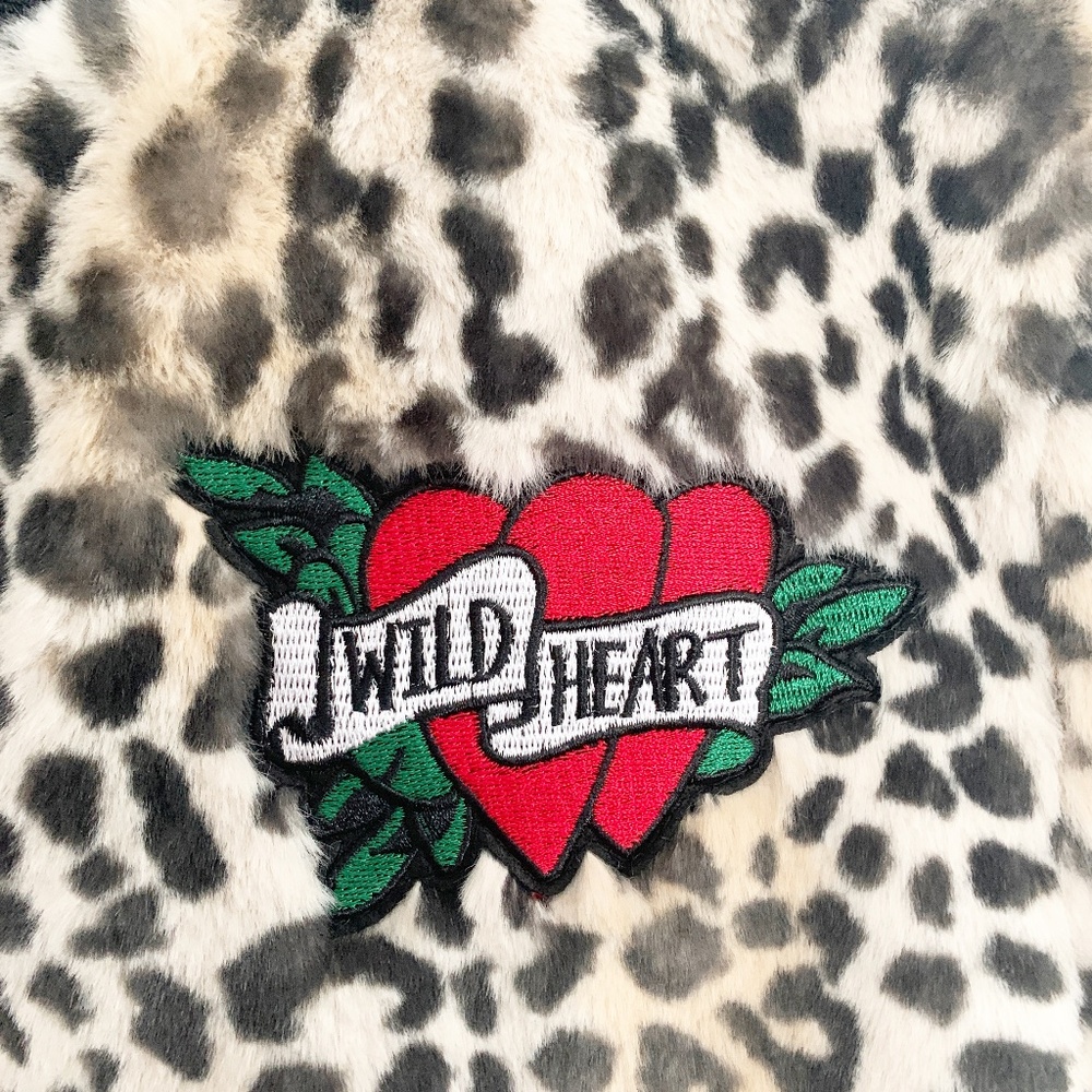 RARE Guess Los Angeles Cheetah Bomber Jacket NWT - Picture 7 of 16